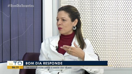 Médica geriatra fala sobre saúde dos idosos no Bom Dia Responde