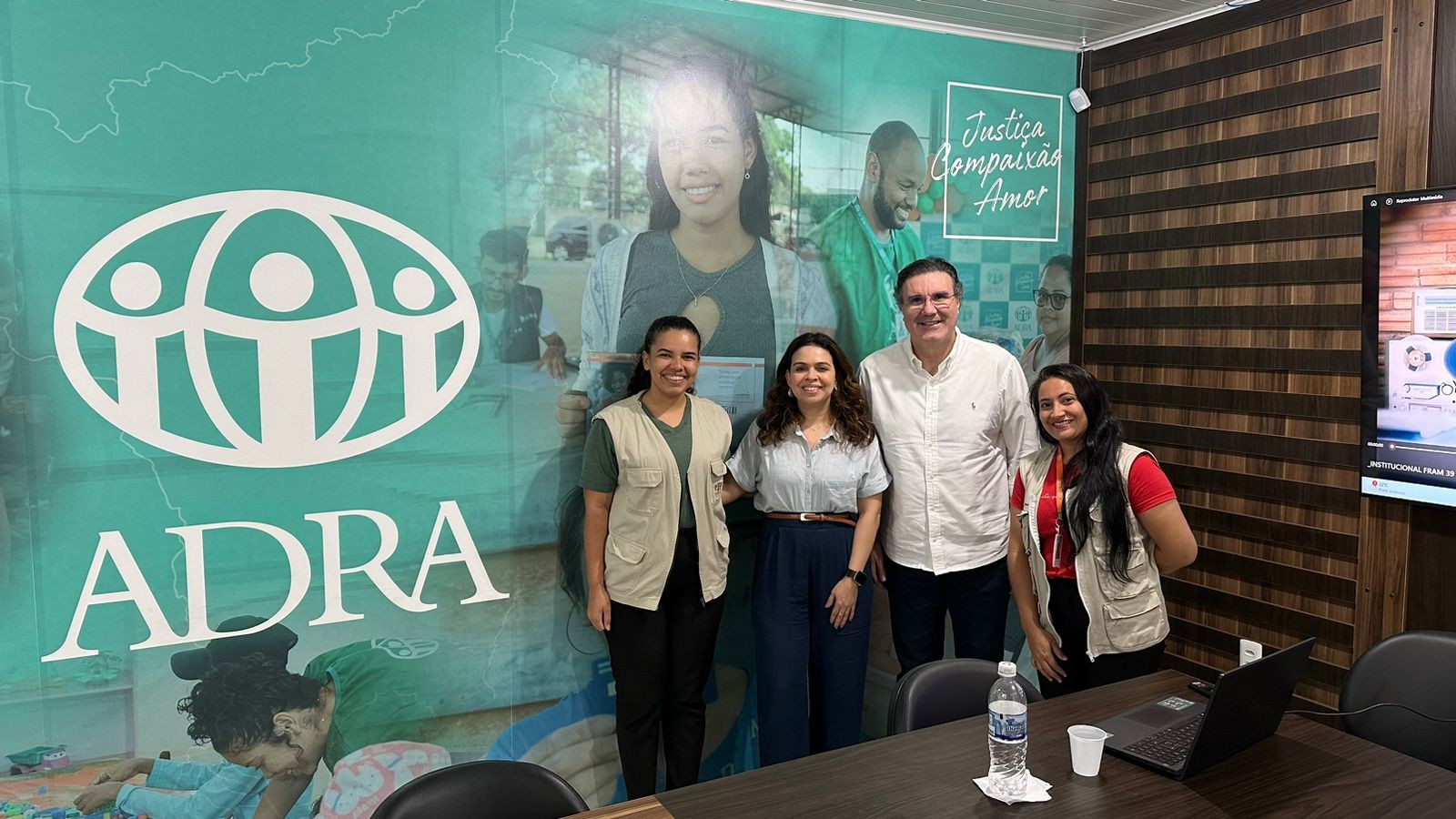 Fundação Rede Amazônica visita sede da Adra em Boa Vista | G1