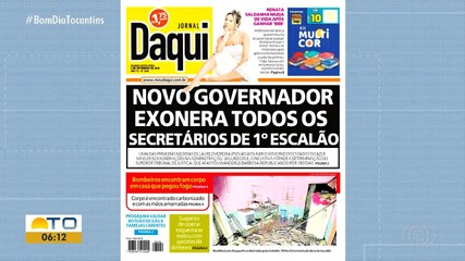 Confira os destaques do Jornal Daqui