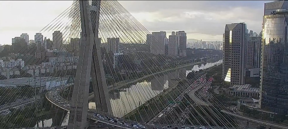 Trânsito recorde de 2025 - 12/06/2025 — Foto: Reprodução/TV Globo