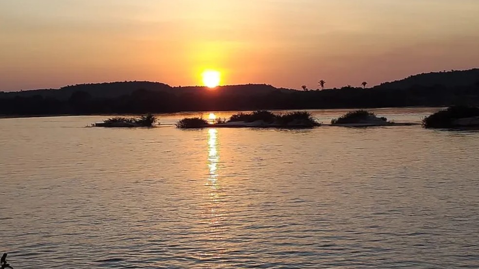 Rio Parnaíba, em União - Piauí — Foto: Portal Click União