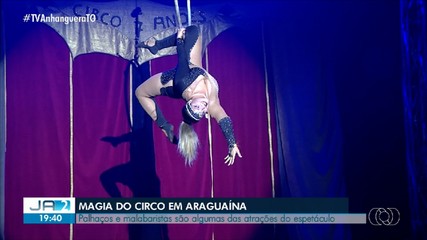 Conheça as atrações do circo em Araguaína, norte do estado