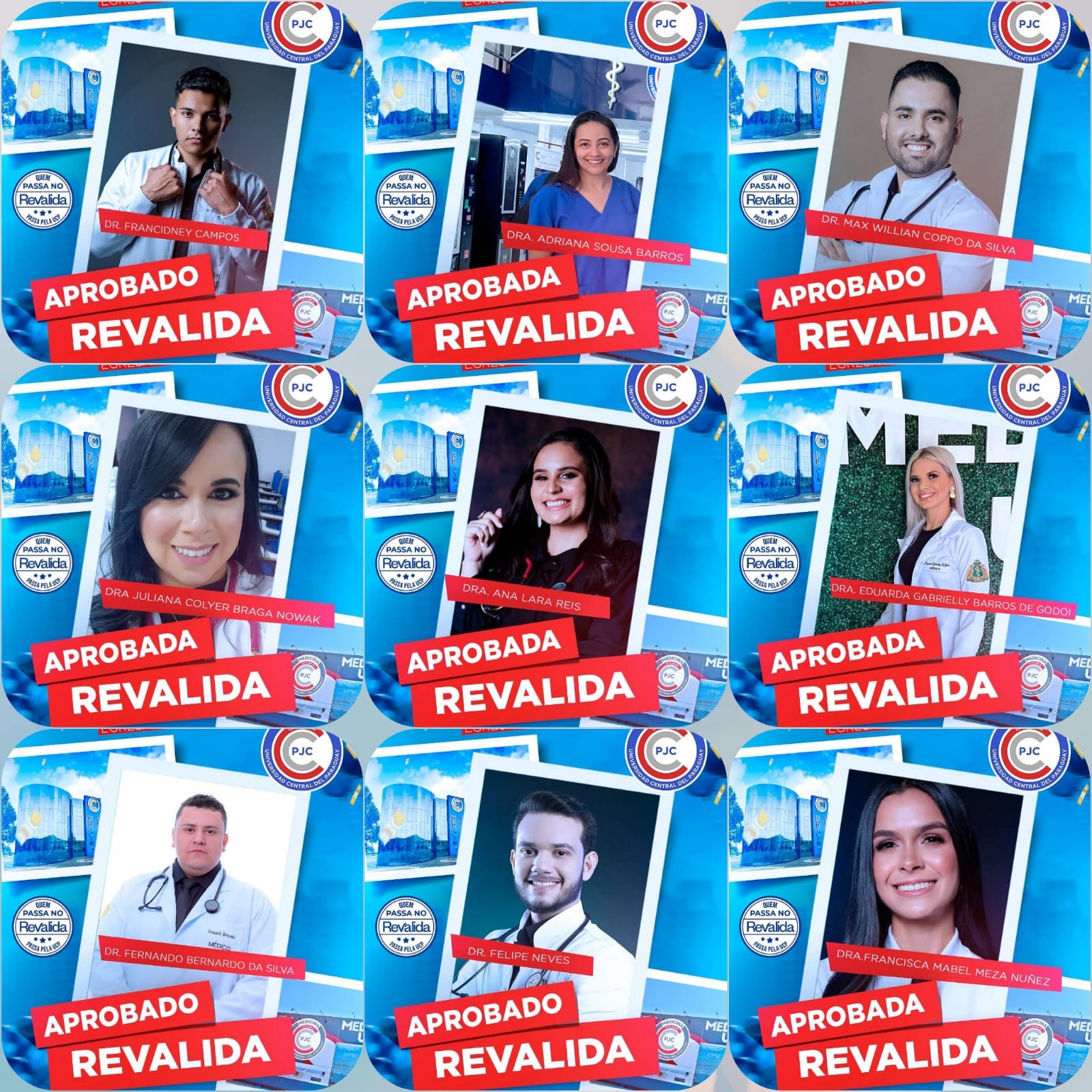 UCP se destaca com alto índice de aprovação no Revalida 2025