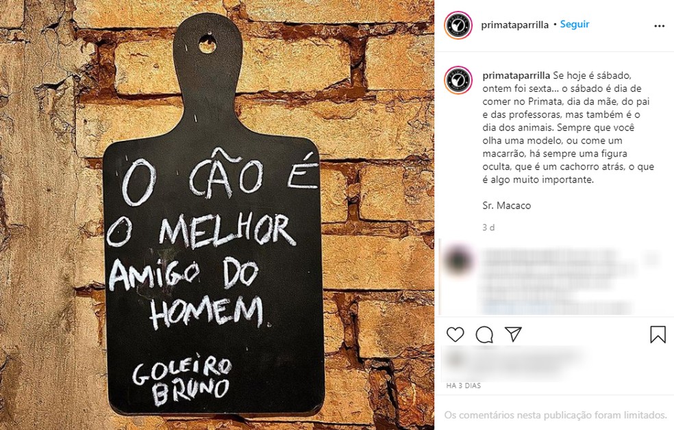 Posts de restaurante em SP referentes a crimes geram revolta: 'Piada você  ri ou não ri' - Brasil - Extra Online