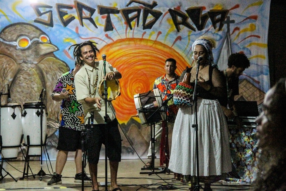 2ª edição do Sarau Sertão Rua ocupa o Espaço Cultural Galpãozinho — Foto: Divulgação