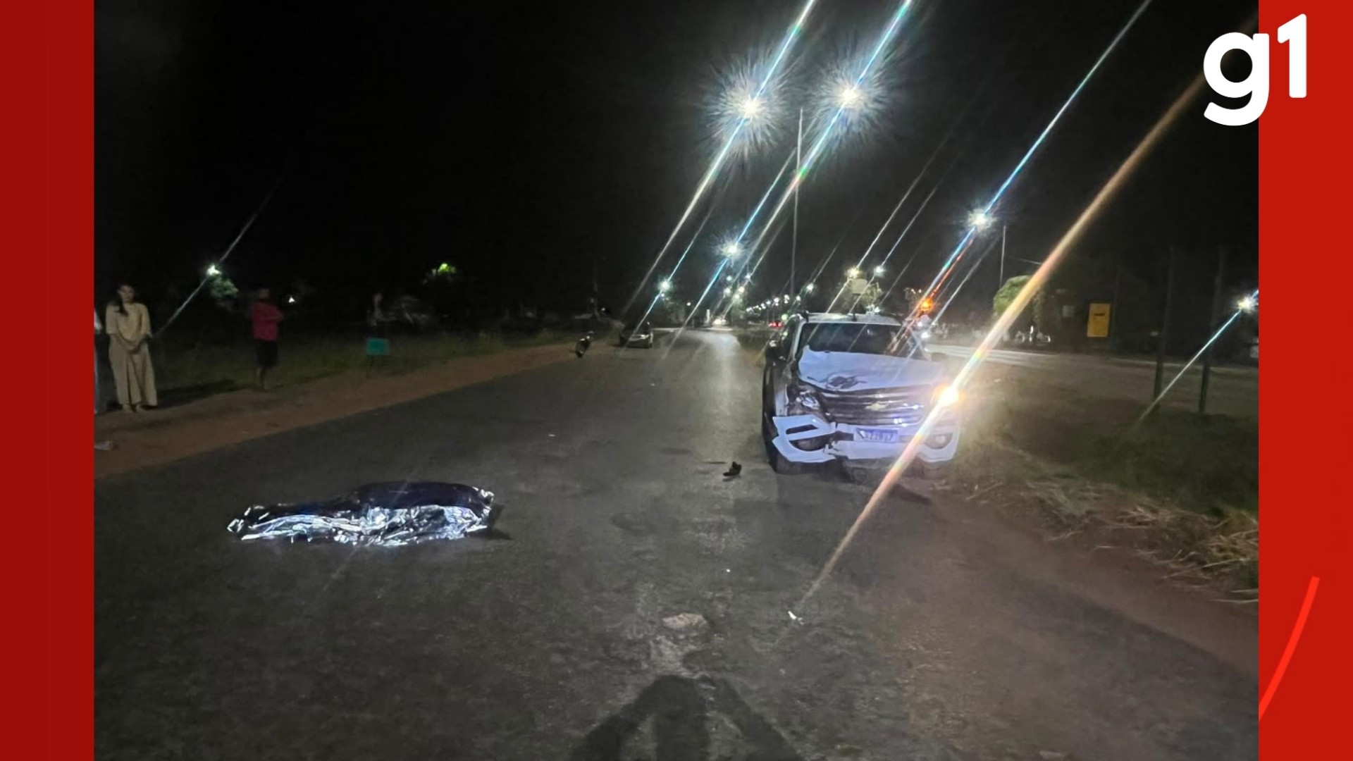 Adolescente sem CNH é apreendido suspeito de matar motociclista em batida entre caminhonete e moto em MT