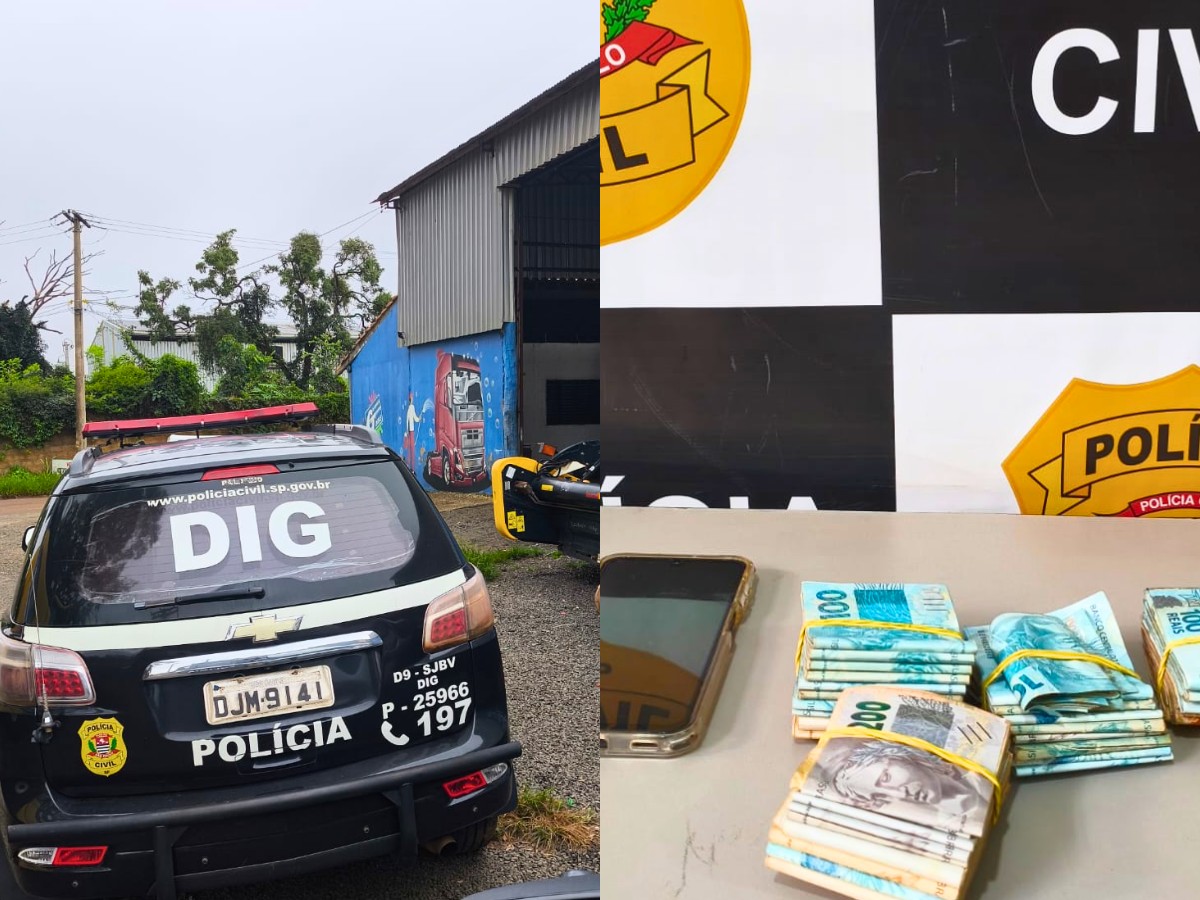 Operação prende oito suspeitos de esquema de roubo e ocultação de caminhões no interior de SP