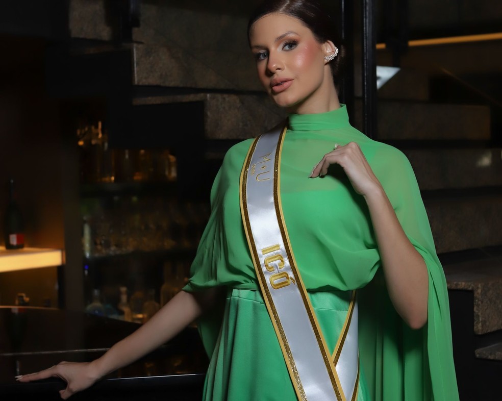 Julia Maia é representante de Icó no Miss Universo Ceará 2023. — Foto: Álvaro Bravo Júnior/ Divulgação