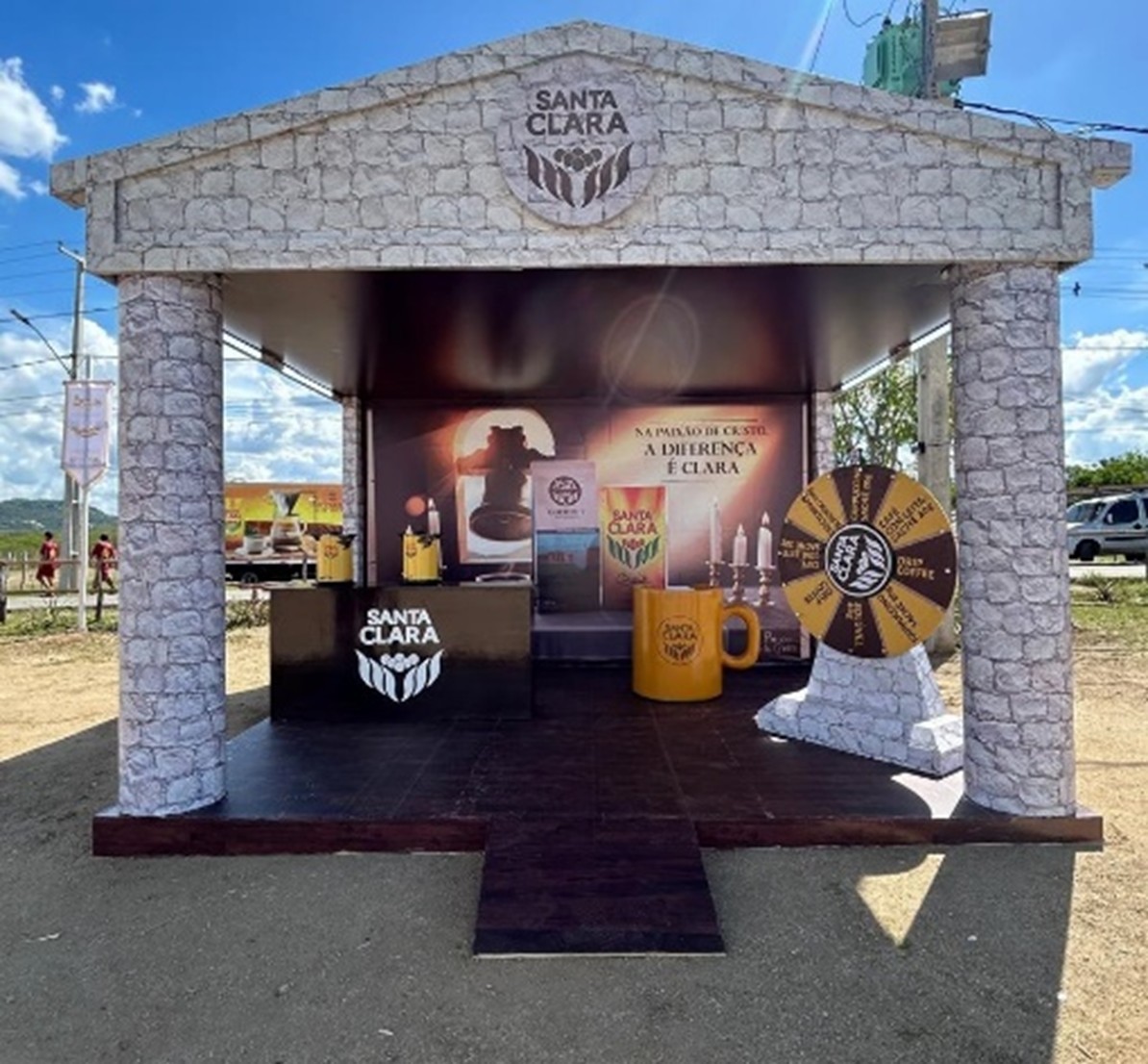 Santa Clara reforça presença na Paixão de Cristo de Nova Jerusalém e celebra tradição do café no Nordeste