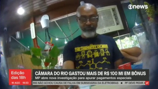 Ministério Público abre nova investigação para apurar pagamentos especiais na Câmara de Vereadores do Rio - Programa: Jornal GloboNews edição das 18h 