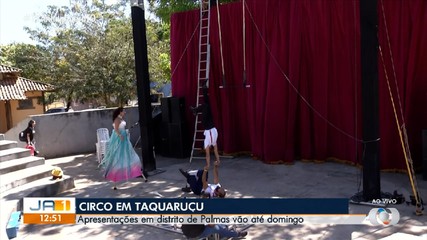 Veja montagem da estrutura do Festival Internacional de Circo