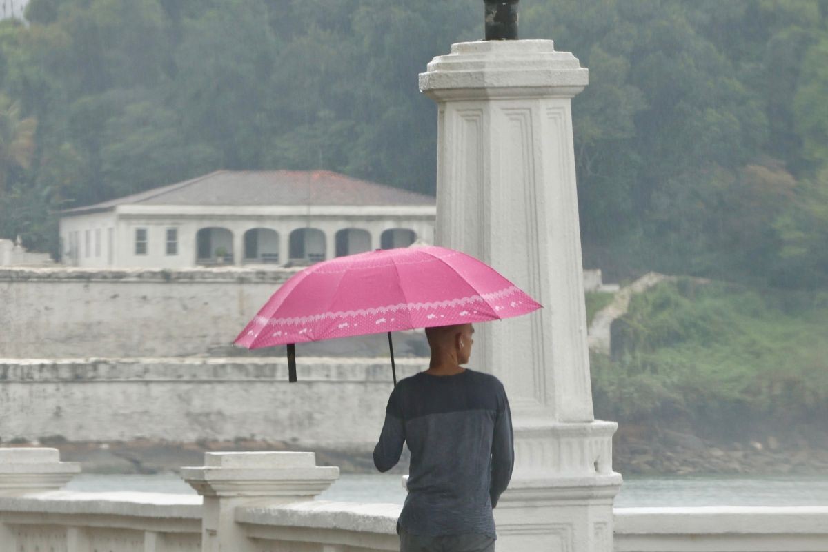 Previsão aponta mais chuva na Baixada Santista até segunda-feira; veja os volumes