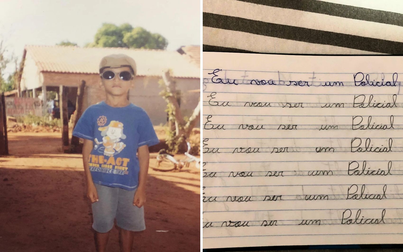 PM que morreu em acidente sonhava ser policial, diz mãe