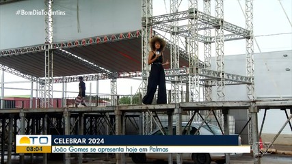 Celebra 2024: João Gomes se apresenta nesta segunda-feira (30) em Palmas