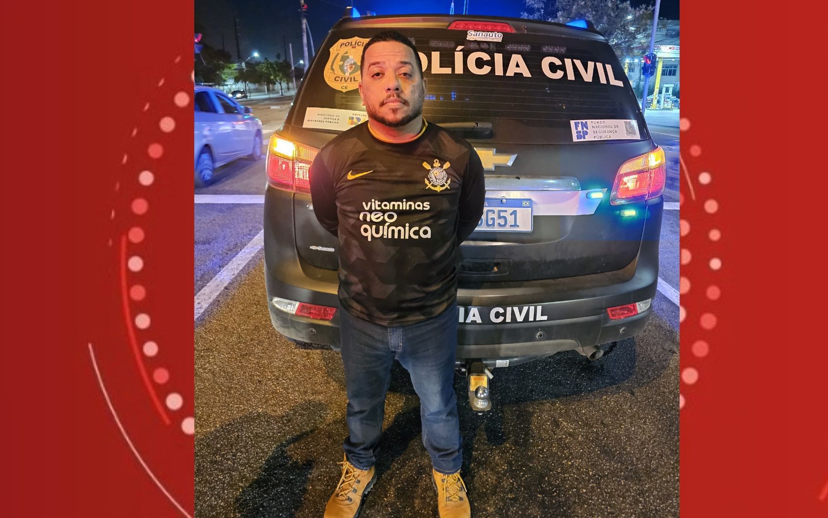 Chefe de organização criminosa da Bahia é preso em condomínio de luxo em Fortaleza