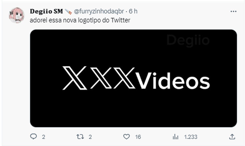 Meme com novo símbolo do Twitter — Foto: Reprodução/Twitter