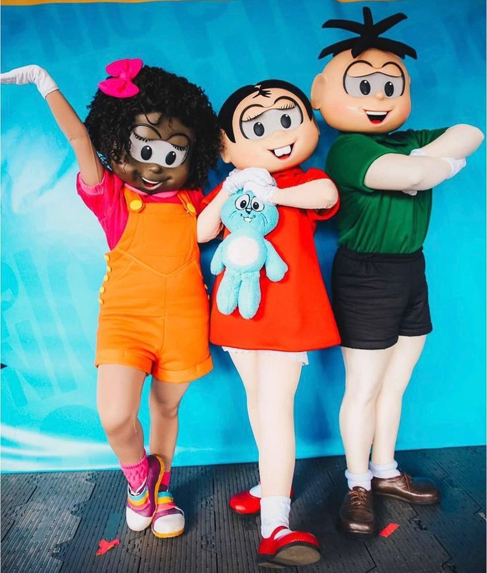 Turma da Mônica se apresenta no Na Praia Festival — Foto: Divulgação