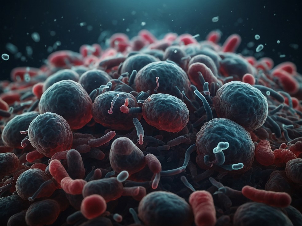 Enterobacter cloacae: bactéria causadora de infecção em 15 pacientes após mutirão de cirurgias no RN é encontrada no intestino — Foto: Adobe Stock