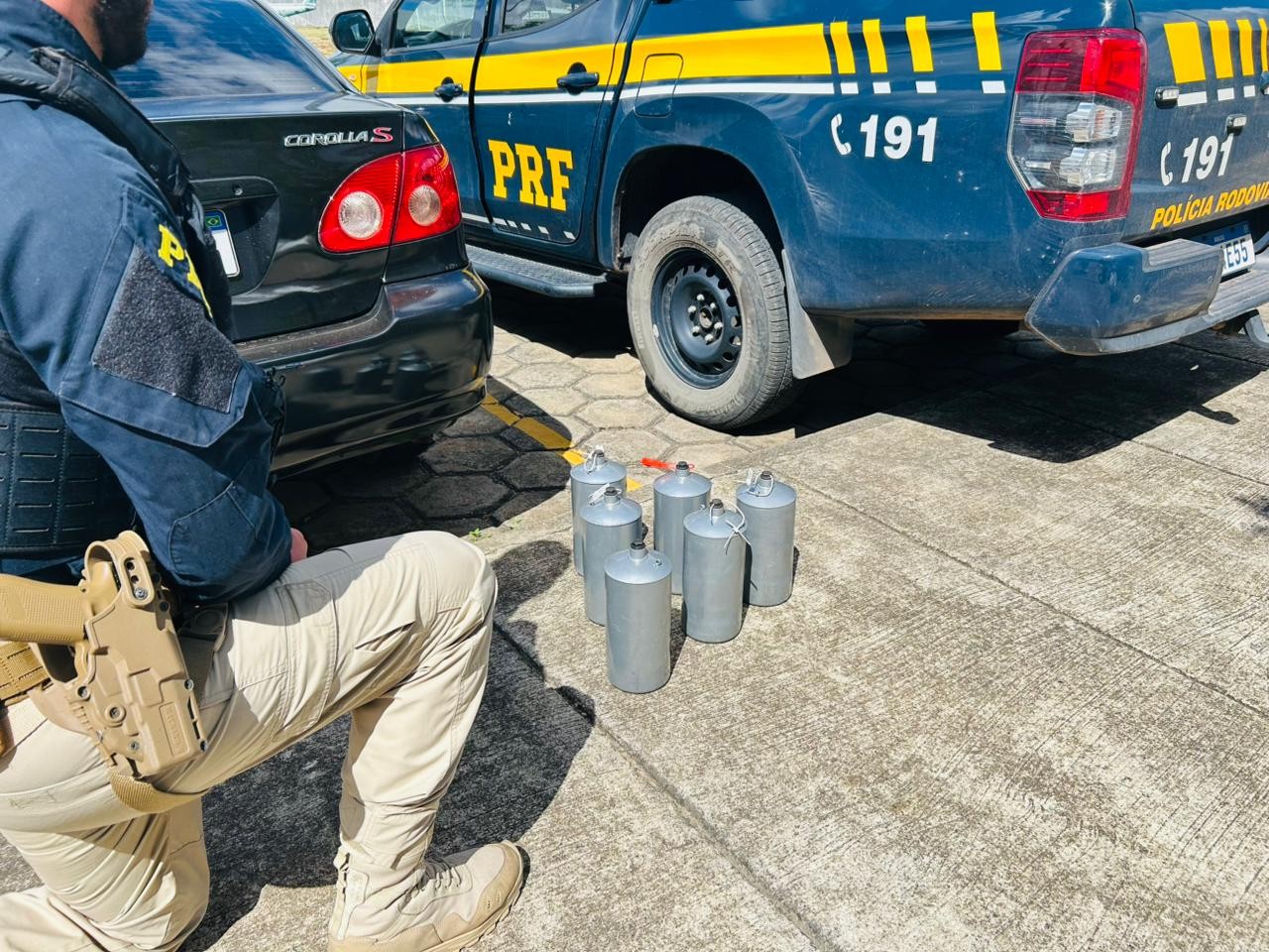 PRF apreende quase 400 Kg de mercúrio em Roraima