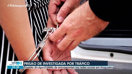 Polícia prende suspeito de vender drogas pelas redes sociais em Araguatins