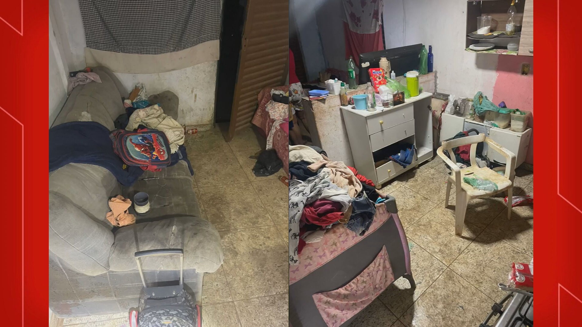 PM resgata dois irmãos abandonados em casa no DF sem comida e água