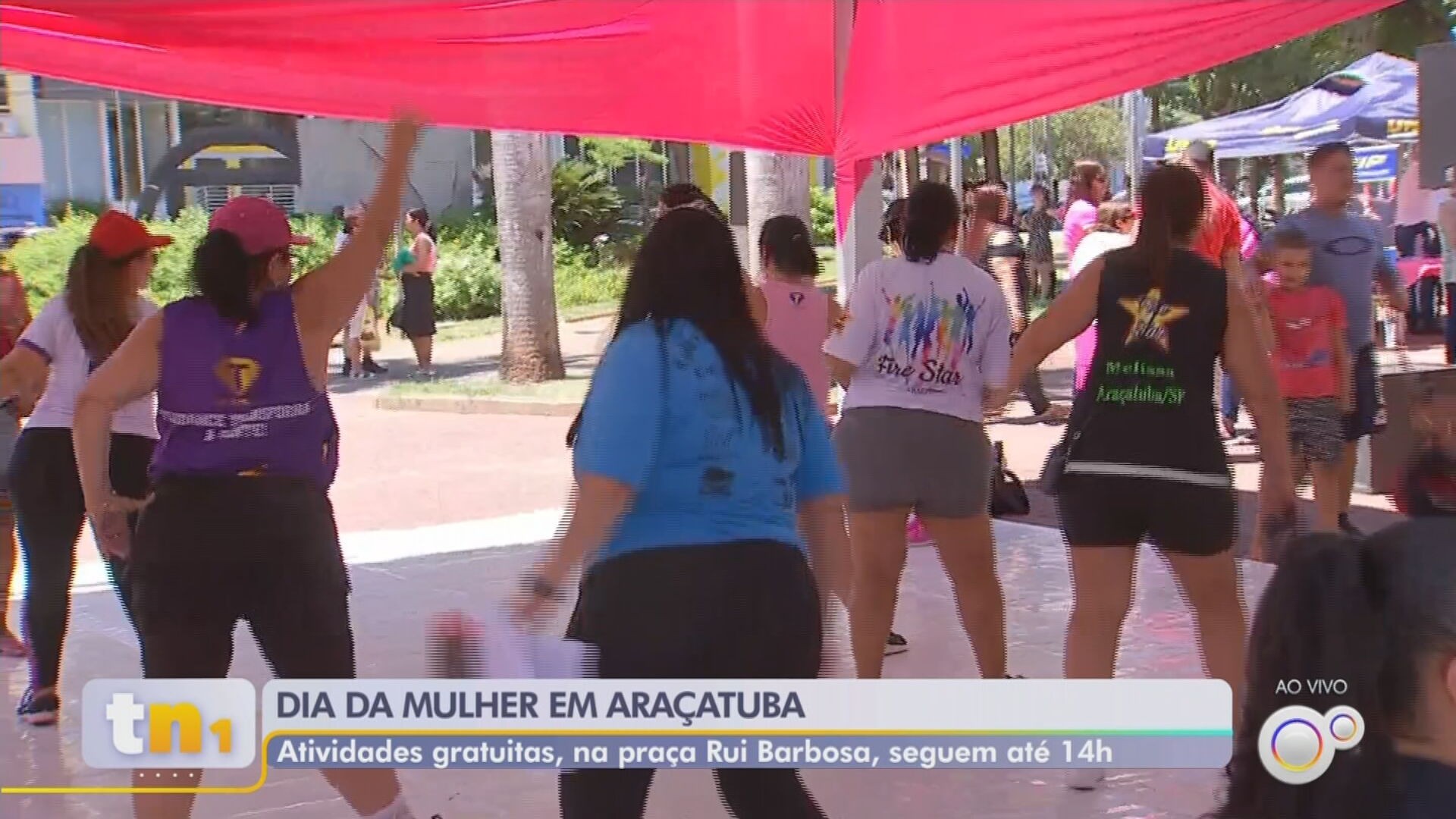 Dia das Mulheres é marcado por atividades gratuitas em praça de Araçatuba