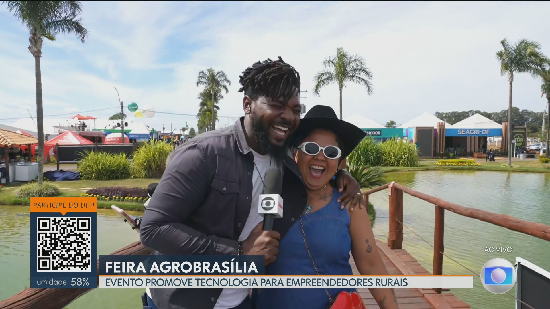 'Ao vivo, eu?': entrevistada viraliza ao ser surpreendida em jornal da Globo; veja VÍDEO
