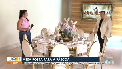 Veja detalhes para decoração do almoço de Páscoa