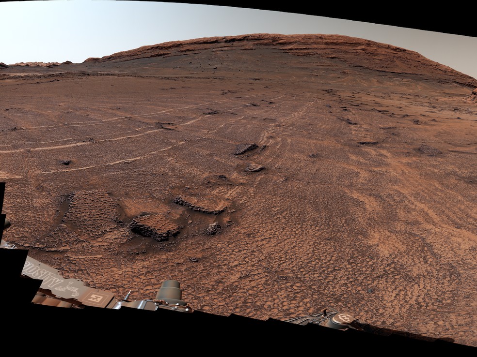 Cientistas nunca haviam observado tantas formações desse tipo reunidas em um só lugar e ainda investigam como elas surgiram. — Foto: NASA/JPL-Caltech/MSSS