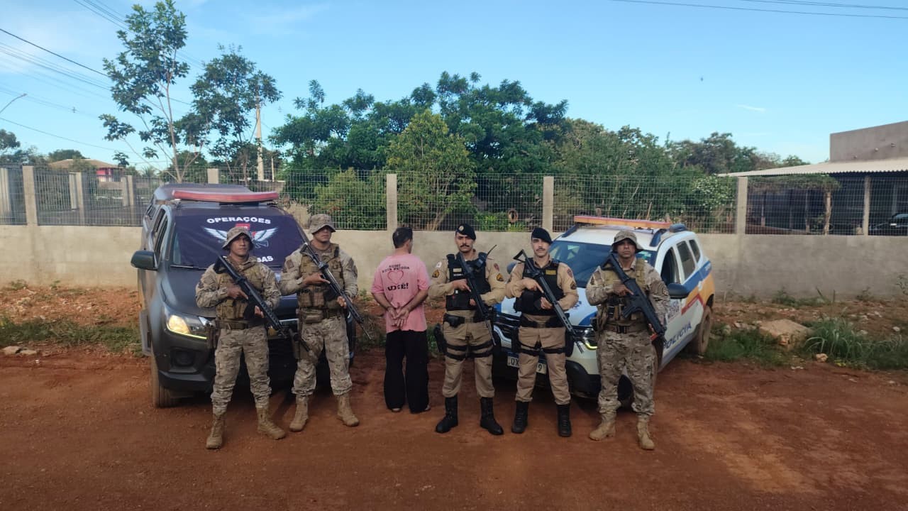 Foragido condenado por estupro em Roraima é preso no Noroeste de Minas