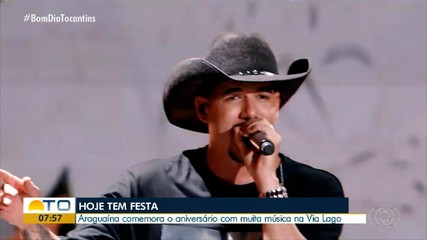 Festa em comemoração ao aniversário de Araguaína será na Via Lago