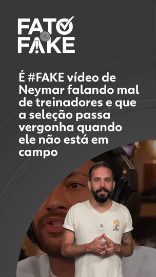  #FAKE vdeo de Neymar falando mal de treinad...