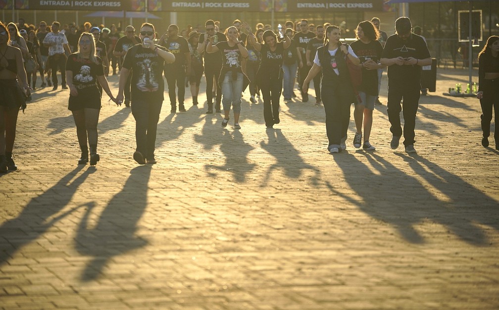 Público chega ao Rock in Rio 2022 nesta sexta (2) — Foto: Marcos Serra Lima/g1