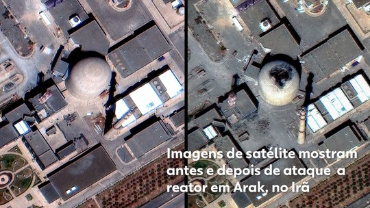 VEJA ANTES E DEPOIS: Israel ataca reator em Arak e amplia ofensiva contra programa nuclear iraniano