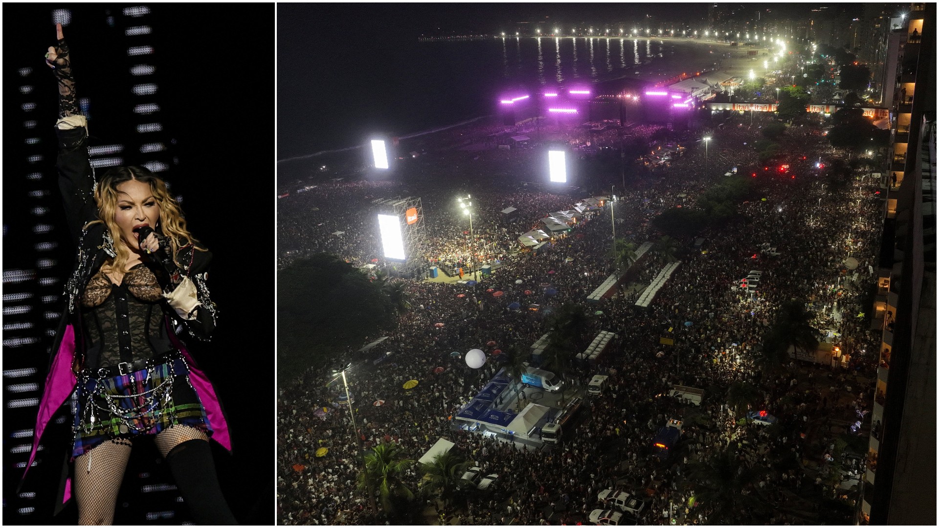 Na semana do show de Gaga, Madonna lança clipe sobre apresentação no Rio: 'Inesquecível'