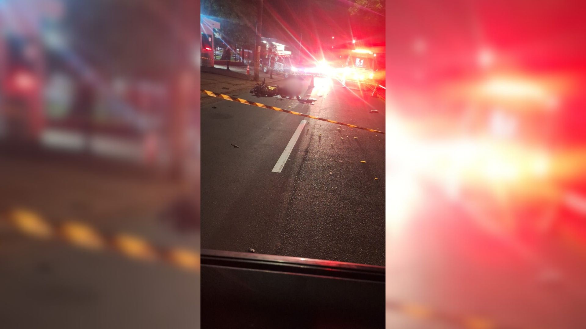 Homem morre após perder controle da moto e bater contra poste em Araçatuba