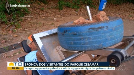 Moradores reclamam de vários problemas no parque Cesamar