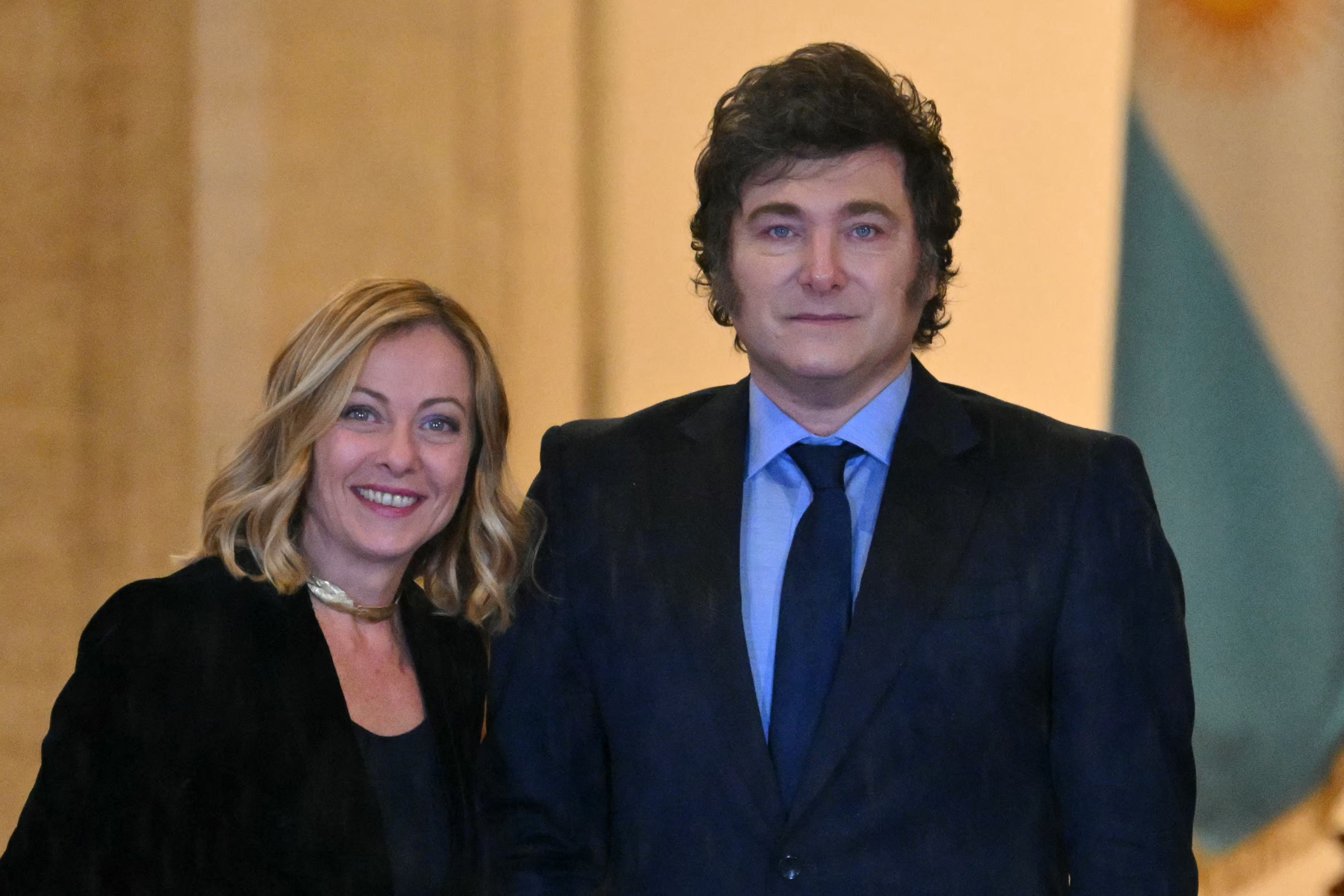 Itália concede cidadania a Javier Milei durante visita oficial do argentino