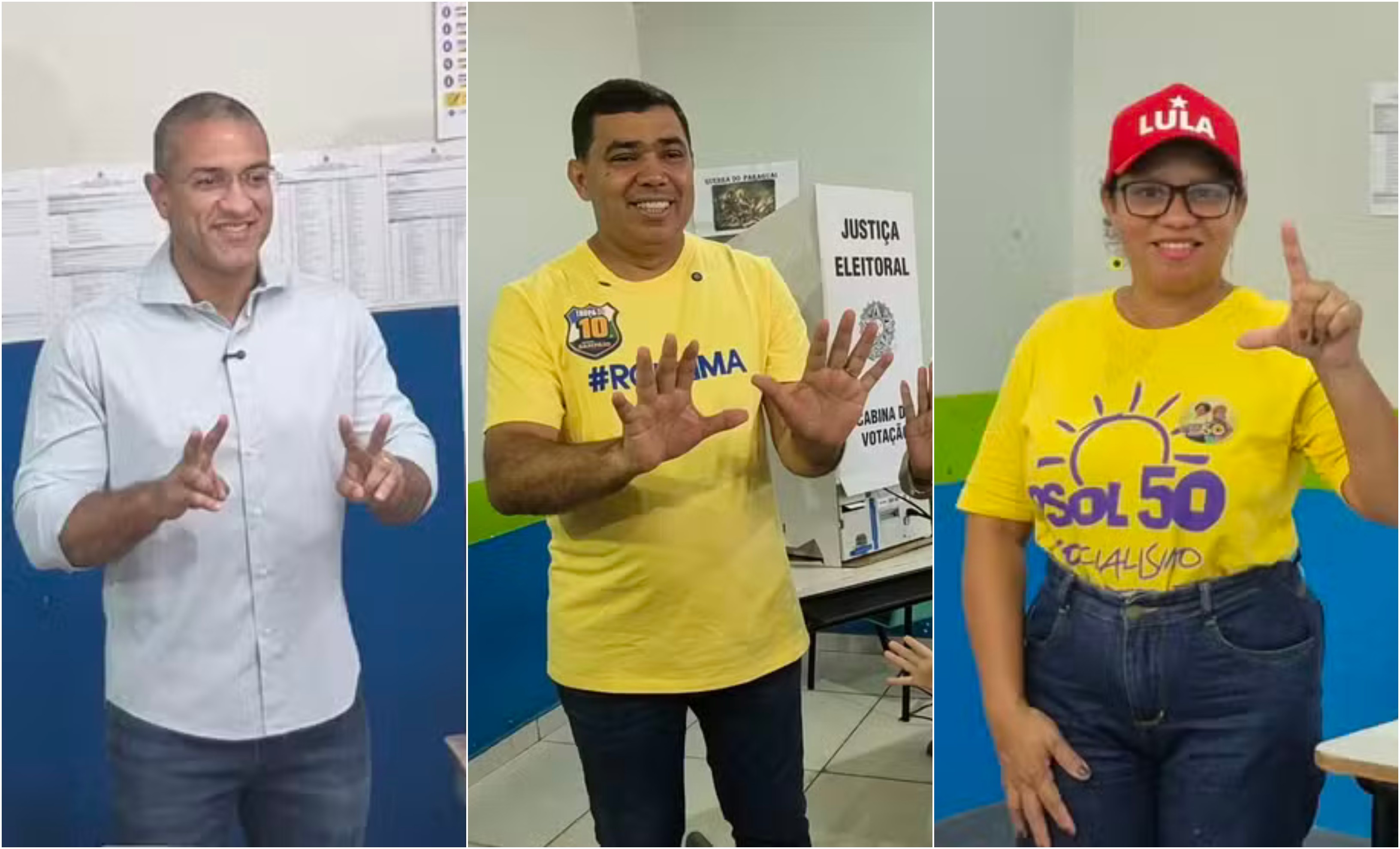 Candidatos ao governo de Roraima votam neste domingo; veja