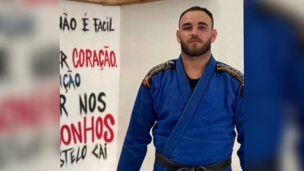 Professor de jiu-jitsu Luan Mateus Braga Rocha foi morto a tiros em Caucaia. — Foto: Arquivo pessoal