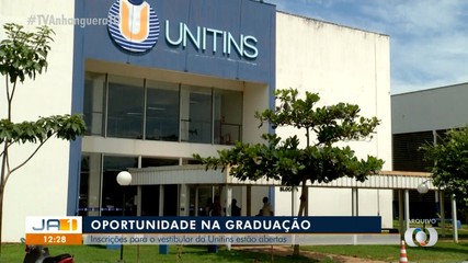 Inscrições para vestibular do Unitins vão até o dia 15 de junho