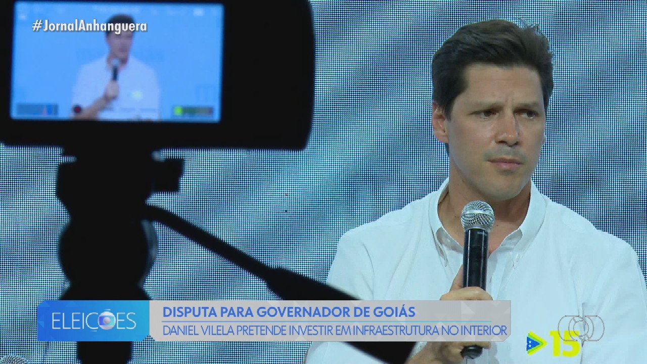 Daniel Vilela detalha planos para infraestrutura e segurança em GO | G1