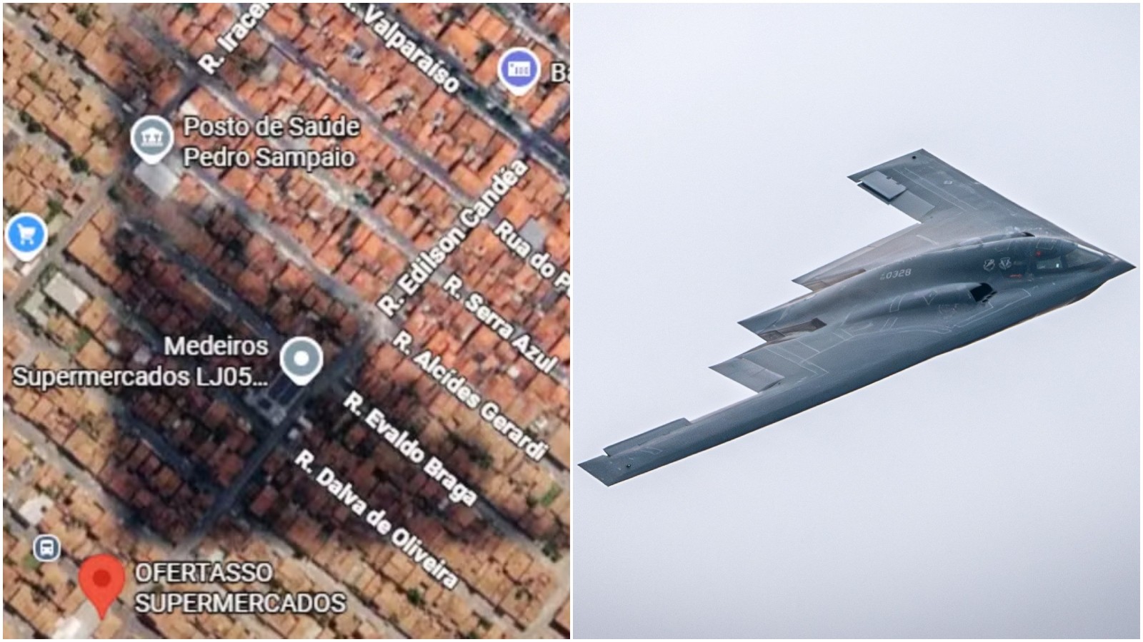 Sombra de possível bombardeiro dos EUA sobre Fortaleza gera furor nas redes sociais; especialista explica