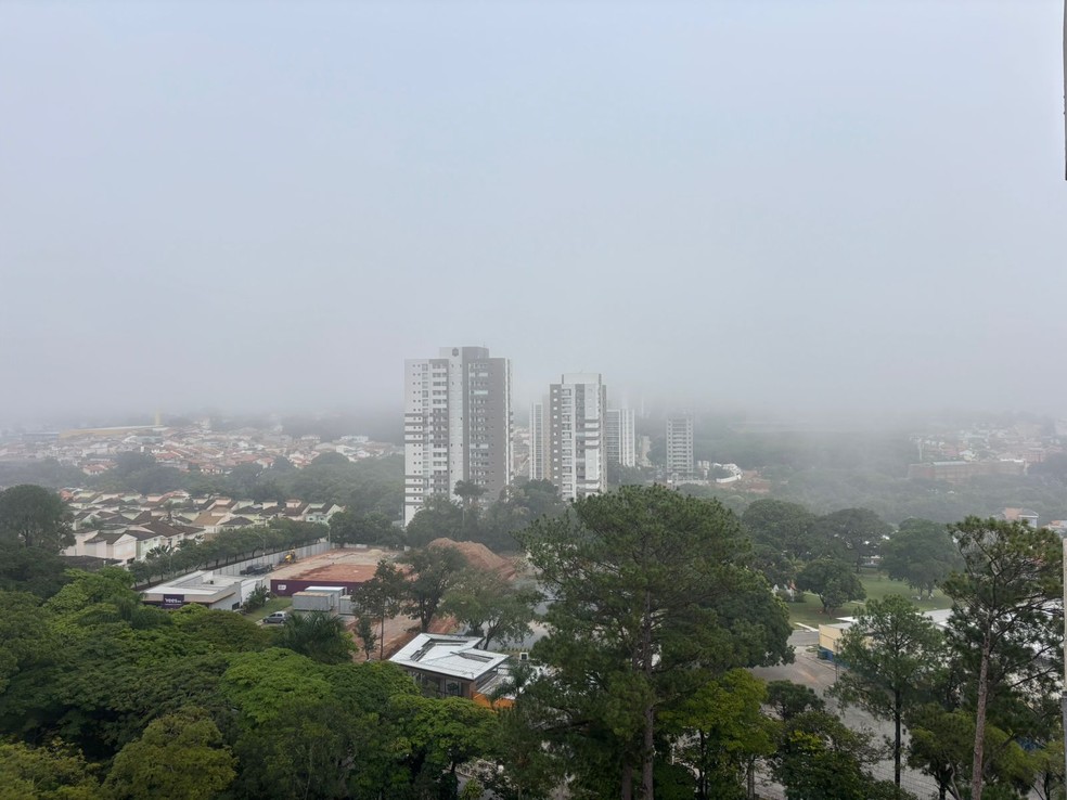 Defesa Civil prevê chuva intensa e ventania em cidades do interior de São Paulo — Foto: Larissa Pandori/g1