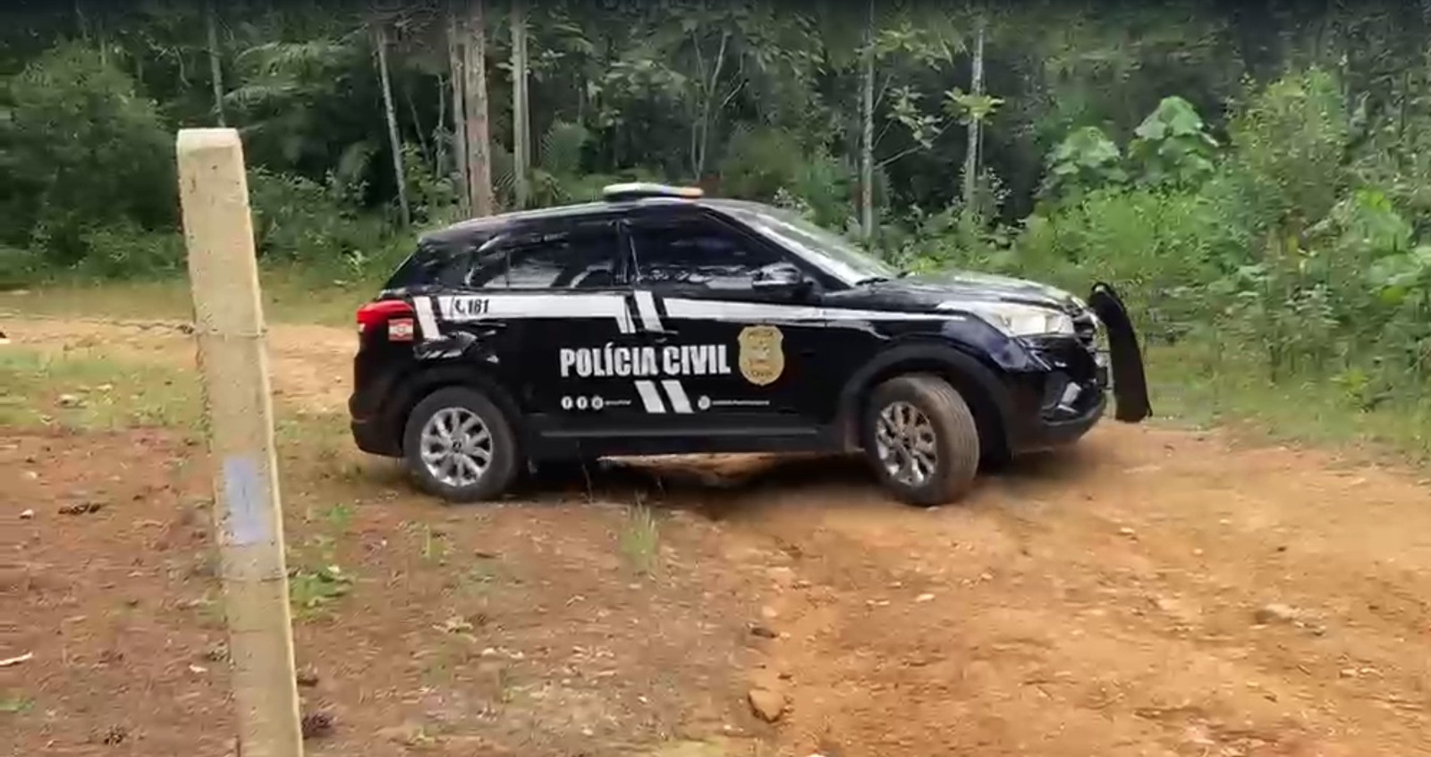 Corpo é achado em área afastada e polícia investiga se vítima é motorista de aplicativo desaparecida em SC