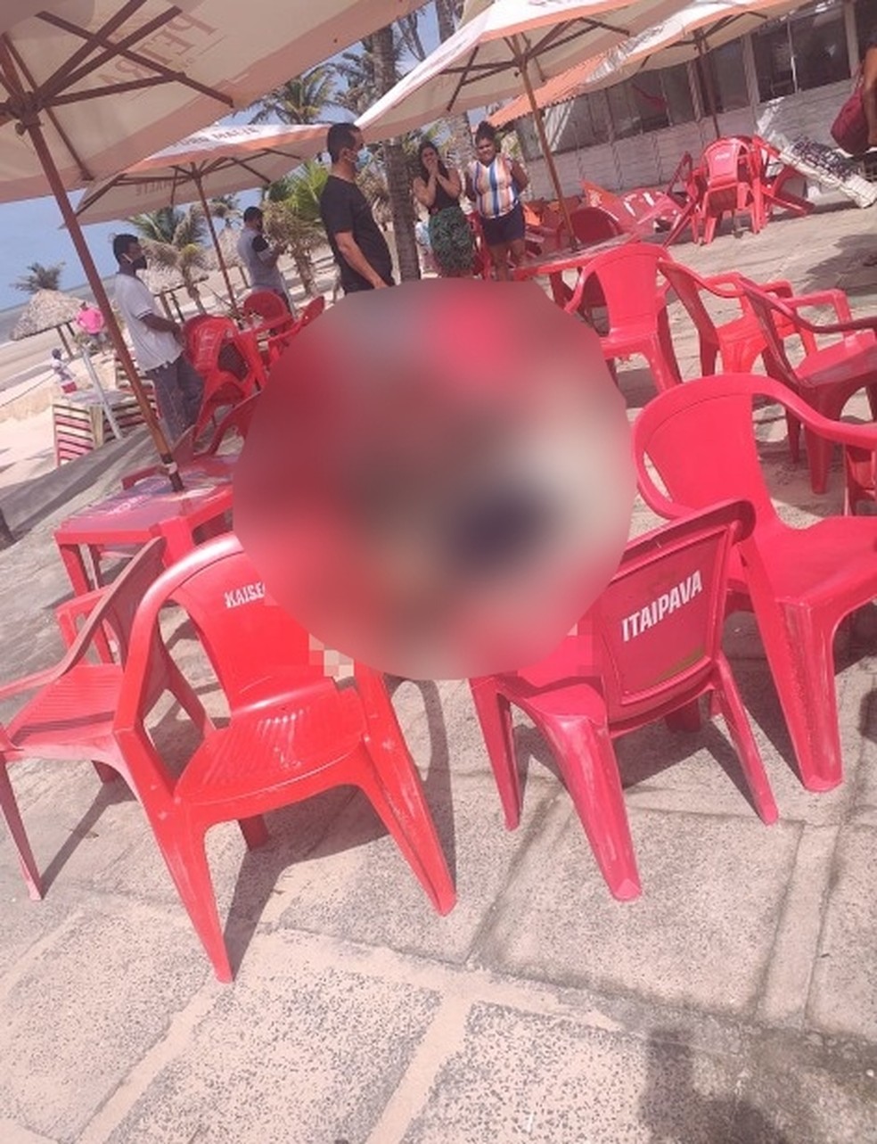 Homem é executado a tiros na Avenida Litorânea, em São Luís (MA) — Foto: Divulgação