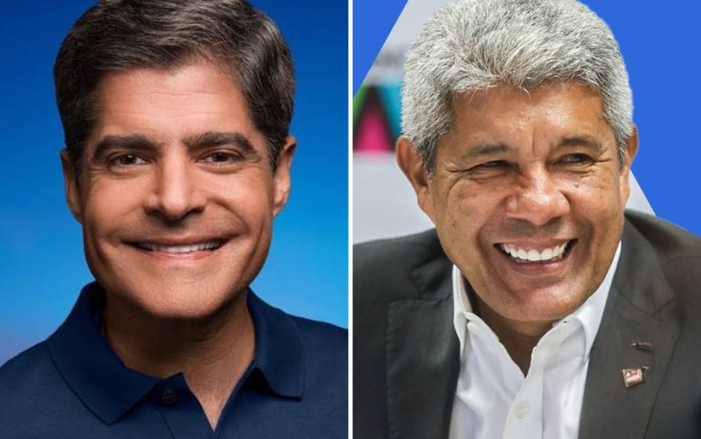ACM Neto e Jerônimo Rodrigues — Foto: Reprodução/Redes Sociais