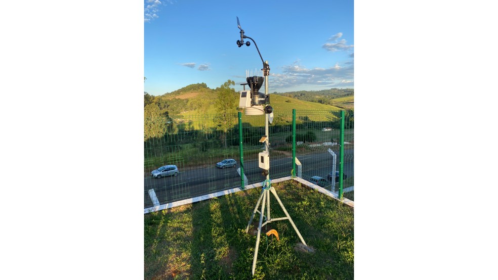 Estações meteorológicas auxiliam produtor em relação ao comportamento climático — Foto: Crédito: Divulgação.