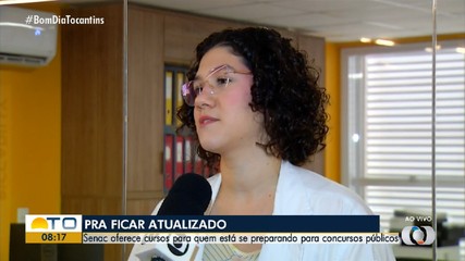 Senac oferece cursos para quem deseja prestar concursos públicos
