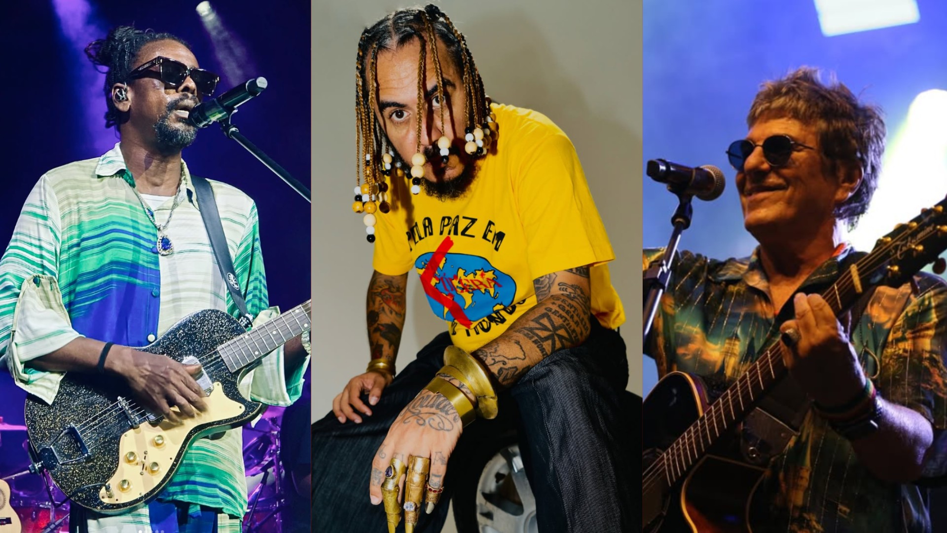 Mano Brown, Djonga, MC Cabelinho, Seu Jorge, Blitz e Marcelo D2 agitam fim de semana no DF